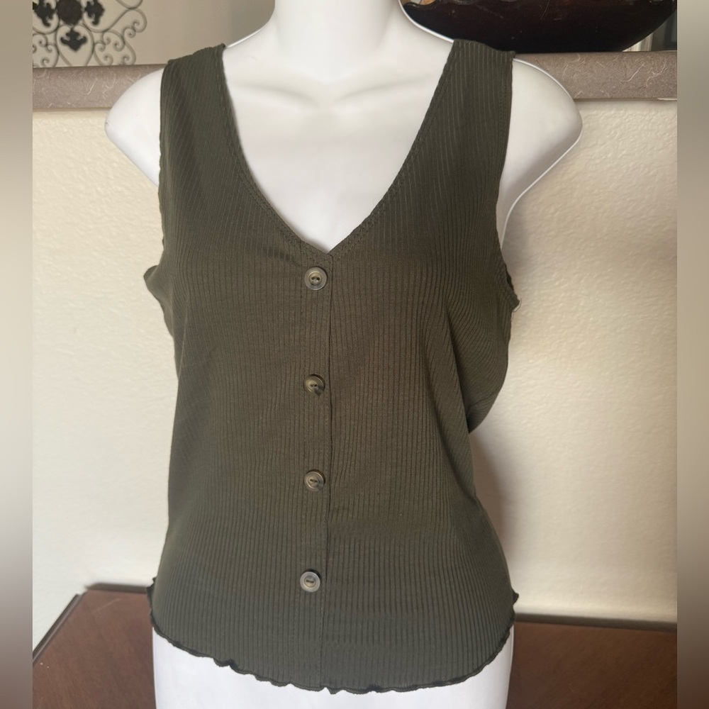 Green Tank Top